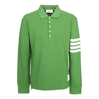 Thom Browne Collar Long Sleeve T-Shirt Green MJP137G-07976-330