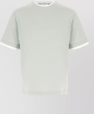 Lardini cotton t shirt short sleeves crew neck