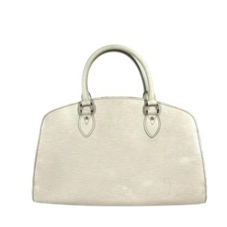 Louis Vuitton Pre-owned Vintage Boston Bag - Dames - Pre-owned - Wit - Maat: ONE Size Leer