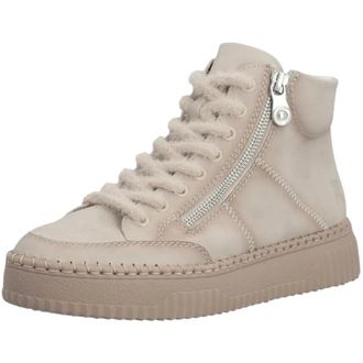 Rieker Sneakers - Dames - Schoenen - Beige - Maat: 41 EU Leer