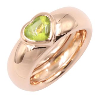 Tiffany & Co. Gold Green Pink Gold (18K) Band Ring (Pre-Owned)