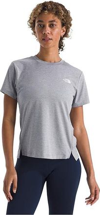 The North Face Flex Short Sleeve Regular T-Shirts Womens Clothing TNF Pale/Grey Heather : 2XL, Polyester