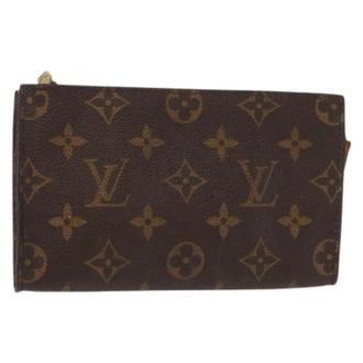 Louis Vuitton Portafoglio vintage in tela Pre-owned - - Pre-owned - Donna - Marrone - ONE SIZE