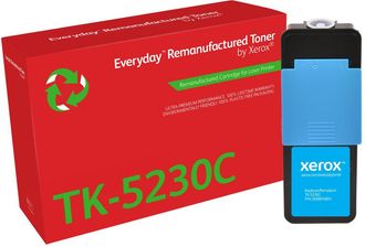 OEM Remanufacturado Everyday T&oacute;ner Everyday Cian Remanufacturado De Xerox Es Compatible Con Kyocera Tk-5230c, Capacidad Est&aacute;ndar