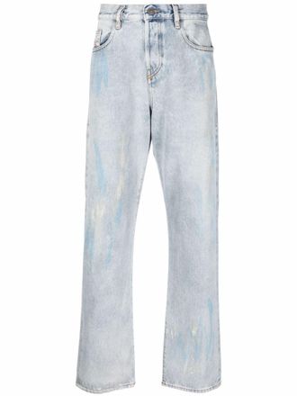 Diesel 2020 D-Viker straight-leg jeans - men - Cotton - 33/32 - Blue