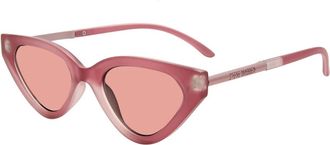 Steve Madden Kamie Zonnebril - Dames - Zonnebrillen - Roze - ONE Size - Accessoires