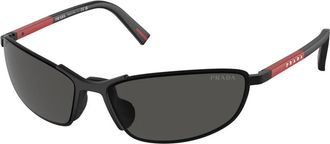 Prada Sunglasses, male, Black, Size: 60 MM PS 55Zs Sunglasses