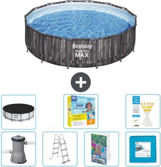 Bestway Piscina Bestway Steel Pro Max Redonda - 427x107 Cm - 8-piezas S566