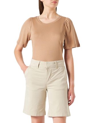 Part Two Womens SoffasPW SHO Shorts Casual fit Cargo, Feather Gray, 34