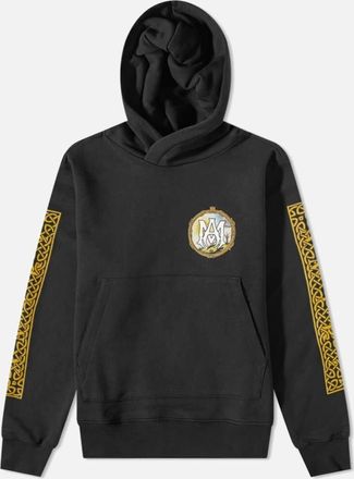 Amiri Mens AMIRI ALCHEMY LANDSCAPE FRAME HOODIE BLACK - Size: 40