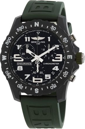 Breitling Endurance Pro Chronograph Quartz Chronometer Black Dial Mens Watch X82310D31B1S1