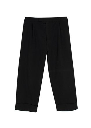 J.W.Anderson Black Cropped Trousers Size XS