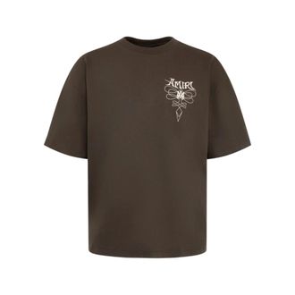 Amiri Hombre, Camisetas, Marr&oacute;n, Talla: M