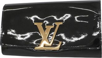 Louis Vuitton Noir Long Wallet (Bi-Fold) (Pre-Owned)