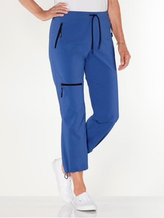 Casual Looks Funktionshose CASUAL LOOKS, Damen, Gr. 36, Normalgr&ouml;ssen, jeansblau, 95% Polyamid, 5% Elasthan, unifarben, Hosen Funktionshose