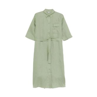 Max Mara Shirt Dresses, female, Green, Size: M Shirt Dresses