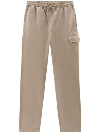 Woolrich straight-leg cargo trousers - Neutrals