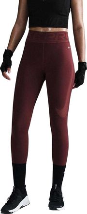 Nike Pro Sculpt-legging met logo voor dames (Team Rood)