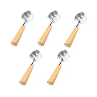 OEM Juego De 5 Filtros De Caf&eacute; Sin Fondo De 51 Mm, Aptos Para Ec680/ec685, Con Soporte De Filtro Extra&iacute;ble Y Cesta Para Filtro