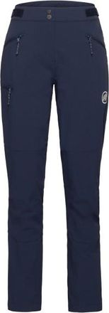 Mammut Courmayeur Softshell Pants Tourenhose f&uuml;r Damen | blau