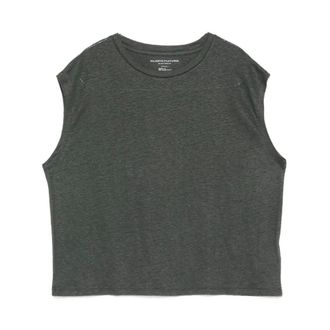 Majestic Filatures Majestic Filatures, Sleeveless Tops, female, Gray, Size: M Sleeveless Top