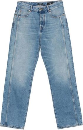 Balmain Gedekte Losse Denim Jeans - Heren - Regular Fit Jeans - Blauw - W31 - Denim - Jeans