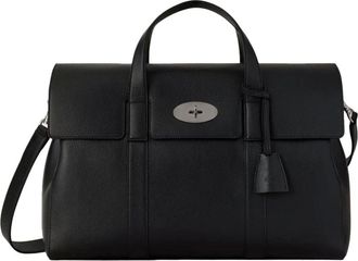 Mulberry Piccadilly Messenger - Dames - Tassen - Zwart - Maat: ONE Size Zijde