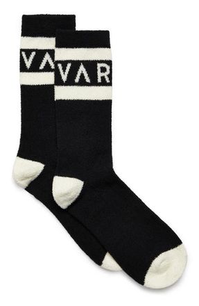 Varley Spencer Crew Socks in Blackegre at Nordstrom, Size Small