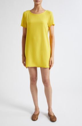 Leset Arielle Shift Dress in Daffodil at Nordstrom, Size X-Large
