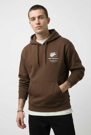 Vans Kapuzensweatshirt VANS STACKED HI PULLOVER, Herren, Gr. XXL, vintage coco, Obermaterial: 60% Baumwolle, 40% Polyester, normal, angesetztes B&uuml;ndchen, S