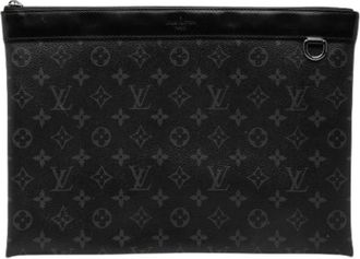 Louis Vuitton Pre-owned Clutches, female, Black, Size: ONE SIZE Pre-owned Discovery Pochette GM