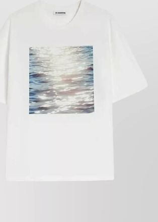 Jil Sander logo-print cotton crew-neck t-shirt