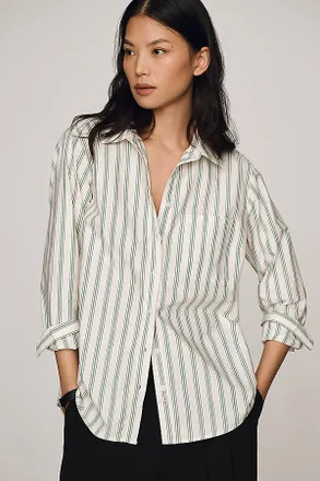 Maeve Kate 100% Cotton Classic Buttondown Shirt