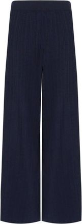 Max Mara Broeken, Dames, Blauw, S, Polyester, Garza Broek