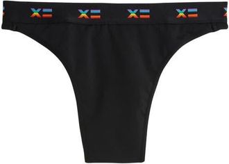 TomboyX SmoothTuck Tucking Thong in Rainbow X at Nordstrom, Size X-Large