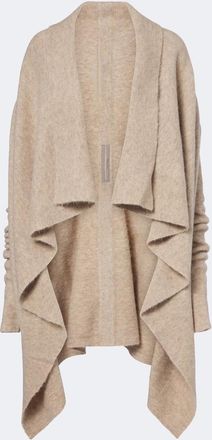 Rick Owens Cardigan in misto alpaca e lana