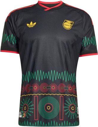 adidas Jamaica 2026 x Bob Marley Away Authentic Jersey Asia Sizing Black KB7474