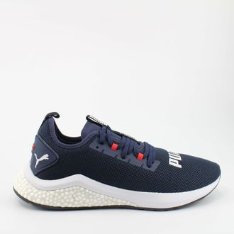 Puma Hybrid NX Navy Textiel Heren Veterschoenen 192259 01