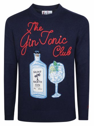 MC2 Saint Barth The Gin Tonic Club Playful Graphic Sweater