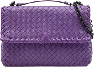 Bottega Veneta Borsa a spalla Olympia Pre-owned - - Pre-owned - Donna - Viola - ONE SIZE