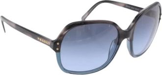 Prada Pre-owned Spr 17M Zonnebril - Dames - Vintage Accessoires - Grijs - ONE Size - Vintage