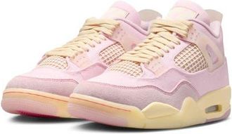 Nike Jordan Air Jordan 4 Retro Basketball Sneaker in Pearl Pink/Iced Carmine at Nordstrom, Size 11.5