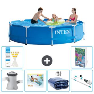 Intex Piscina Con Estructura Redonda - 305x76 Cm - 7-piezas S261
