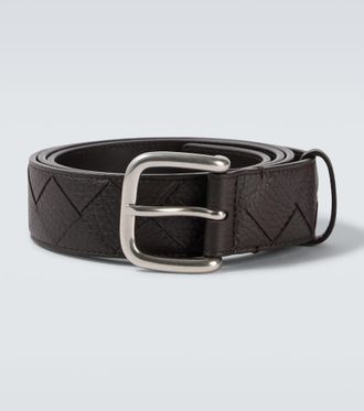 Bottega Veneta Intrecciato leather belt