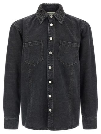Namacheko Black Cotton Mens Blouse