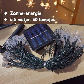 OEM Iluminaci&oacute;n Solar Para Jard&iacute;n, Guirnaldas De Luces, 6,5 M, 30 Led, Iluminaci&oacute;n Solar Para Jard&iacute;n, Luces Navide&ntilde;as, Navidad, Llegada, Camping