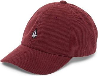 Volcom Full Stone Adj Cord Hat Cap f&uuml;r Herren | rot