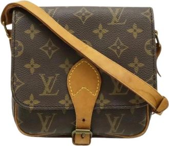 Louis Vuitton Pre-owned Cross Body Bags, female, Brown, Size: ONE SIZE Pre-owned Pochette Shoulder Bag