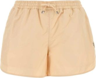 Burberry Nylon Blend Shorts - Dames - Bermuda - Roze - XS - Nylon - Korte Broeken