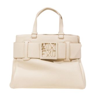 A|X Armani Exchange Dames, Tassen, Beige, Maat: ONE Size Poliester
